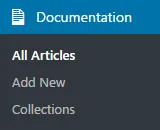 DocuPress in the WordPress admin menu